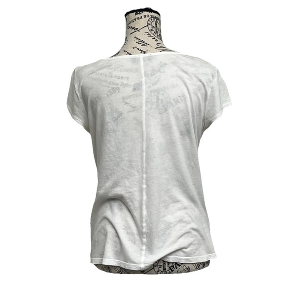 Vtg Y2k Retro The Limited Ivory Eyelet Crochet Blouse Beach Cottegecore M Preppy - Picture 5 of 11